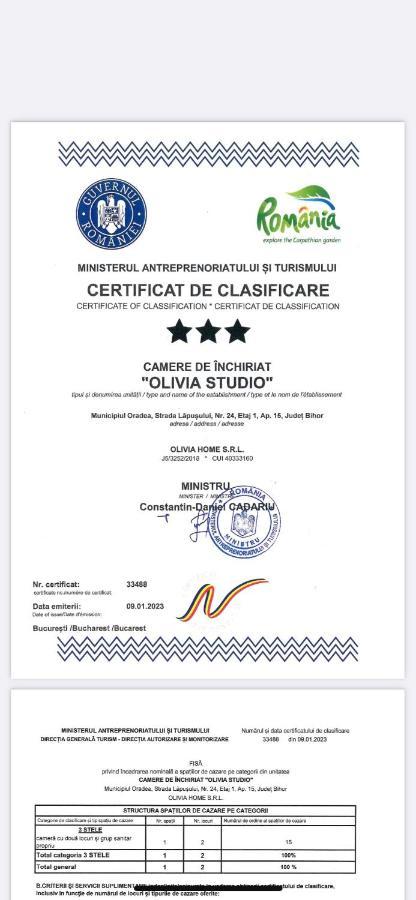 Olivia Studio Oradea Eksteriør billede